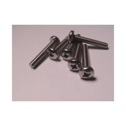 Maskinskruer linsehoved pzd Din 966 A4