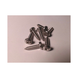 Selvskrende Skruer Rustfri  Panhovedet PZD - din 7981  A4