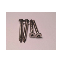 Selvskrende Skruer Rustfri  Undersnket PZD - din 7982  A4