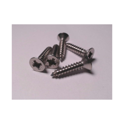 Selvskrende Skruer Rustfri  Undersnket PZD - din 7982  A4