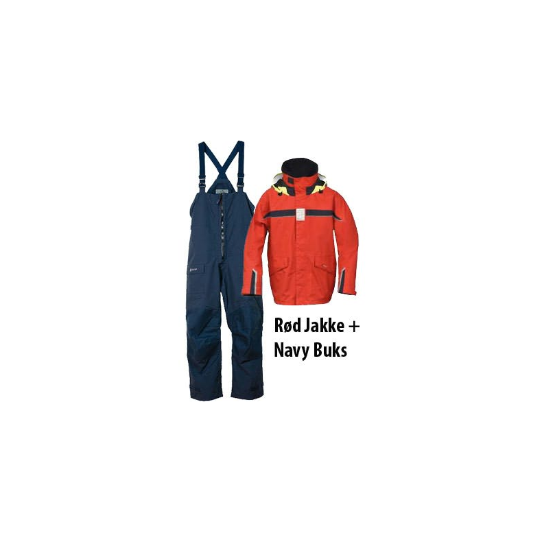 Sejlerst Bristol-Halifax, Red/Navy (334), Gr. Xl