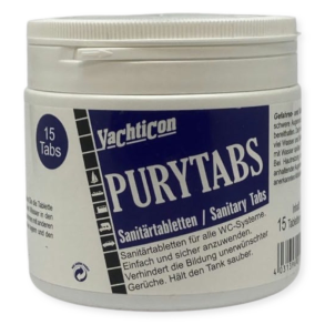 Pury Tabs Sanitets Tabletter 15 Stk Á 25g