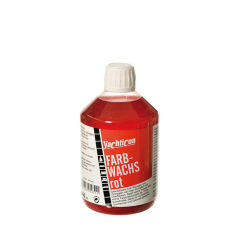 Farvet voks Rd og bl