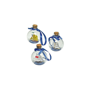 Julekugler Flaskeskib 3 Stk.