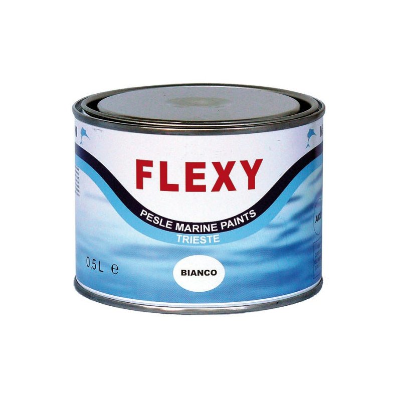 Flexy Bundmaling Gummibåd Hvid 500ml