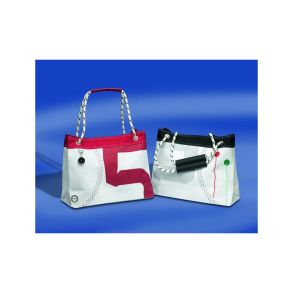 Shopping Taske Med Navy Sejlnummer