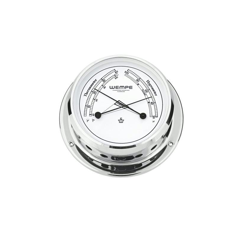 Wempe Skiff Chrom Skibsure  110 X 42mm Wempe Skiff Chrom Comfortmeter  110 X 42mm