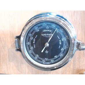 Wempe Maritim Pilot V Barometer Rustfri Stl 100 x 35mm
