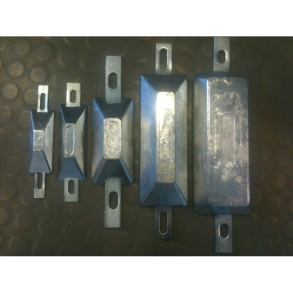 Zink 2 Anode 0,25kg hulafstand 117mm