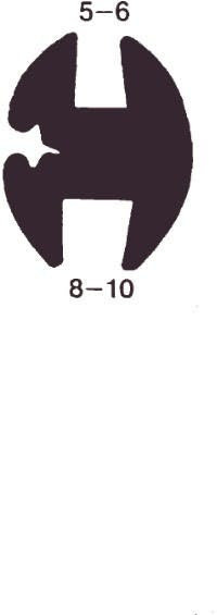 Vindueliste 5-6 / 8-10mm Sort - Pris pr. m. Vindueliste 5-6 / 8-10mm Sort - Pris Pr. M.