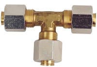 T-Kobling kobberrør 8mm