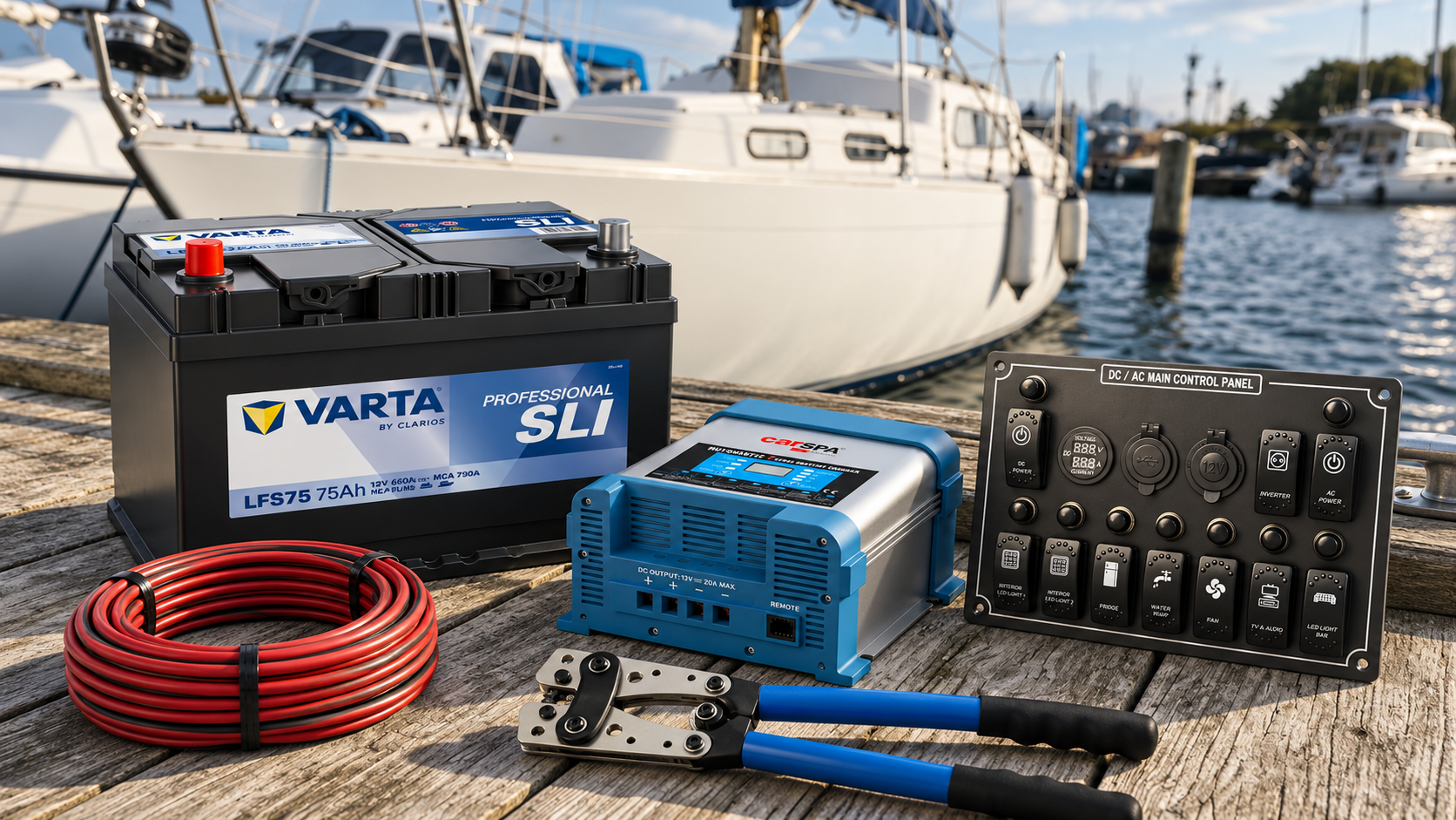 El og batterier &ndash; midlertidigt billede
